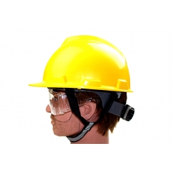 Kask ochronny 4 punktowy ŻÓŁTY
